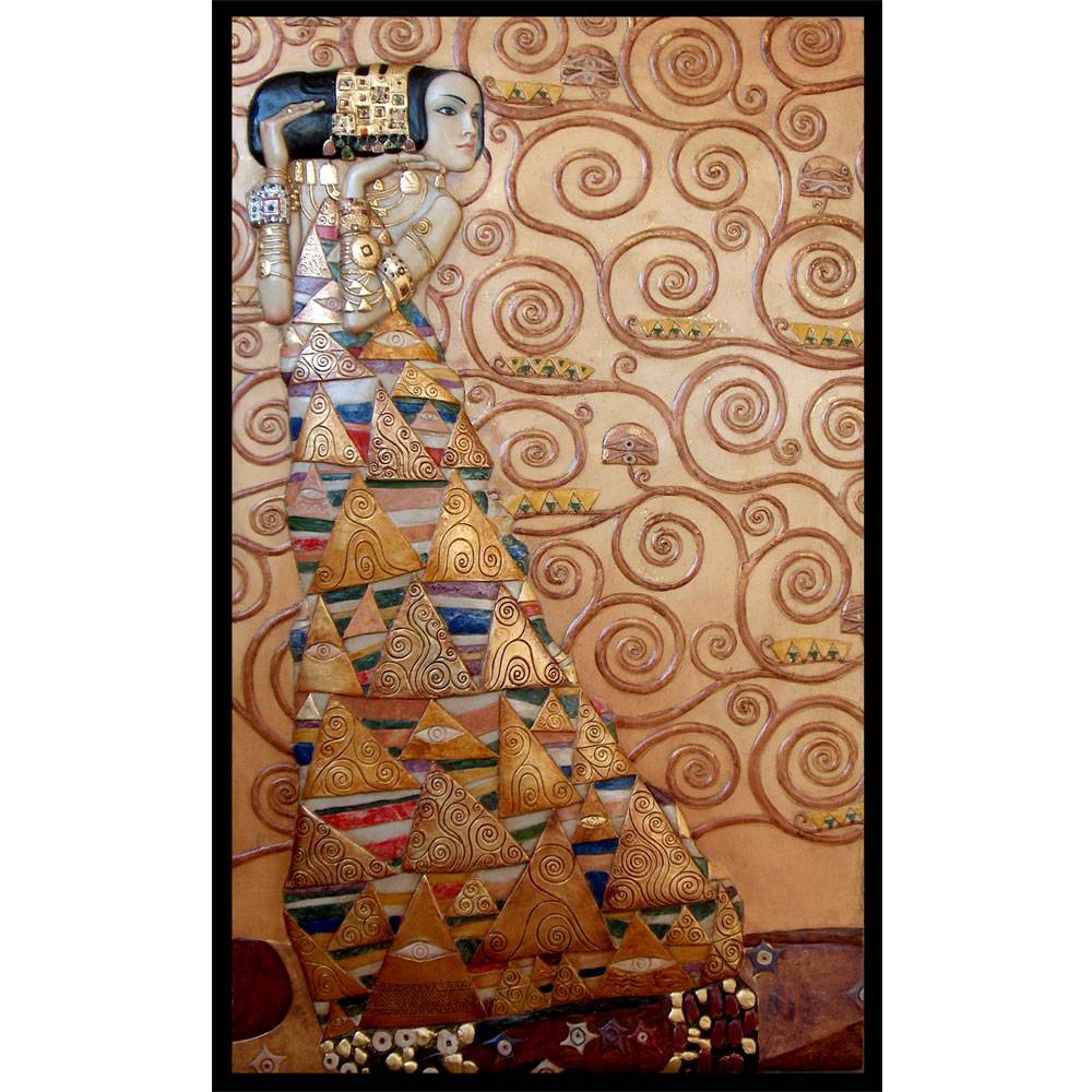 Tableau Expectation de Gustav Klimt